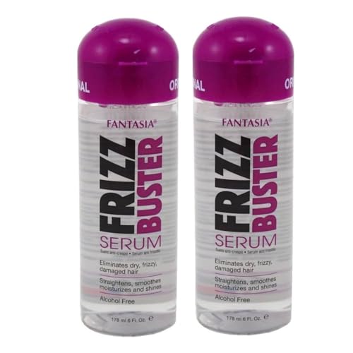 Fantasia Serum Frizz Buster 6 Ounce (177ml) (2 Pack)