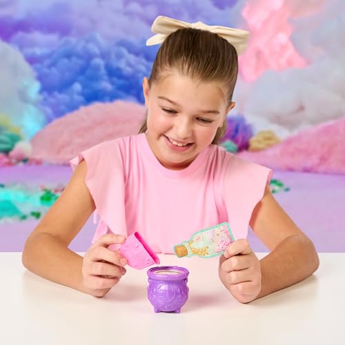 Magic Mixies Minis Magic Shimmerverse Series Collector's Pack, 9 Mini Mixies Included with Magical Fizz Cauldron Unboxing - 2 Hidden Minis