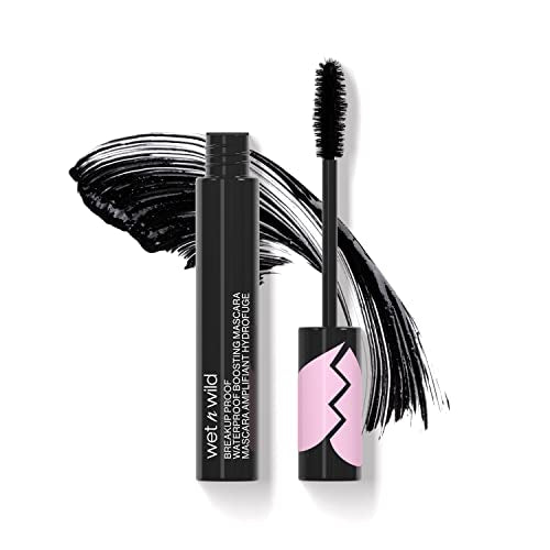 wet n wild Breakup Proof Mascara - Volumizing, Conditioning, Lengthening, Thickening, Waterproof, Smudge-Proof, Non-Clumping, Cruelty-Free & Vegan