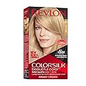 Revlon Colorsilk Beautiful Color Permanent Hair Color, Long-Lasting High-Definition Color, Shine & Silky Softness with 100% Gray Coverage, Ammonia