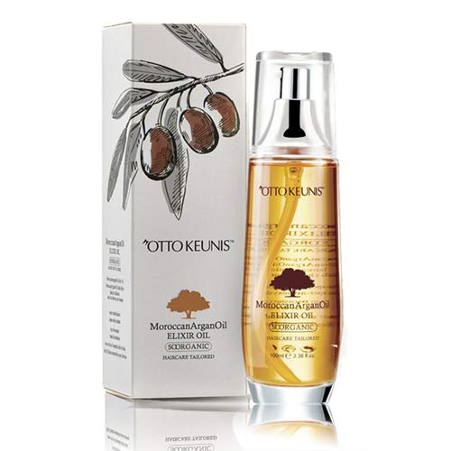Otto Keunis Moroccan Argan Oil Elixir Oil Haircare Tailored-super Antioxydant-top Moisturizer 100ml 3.38 Fl.oz.