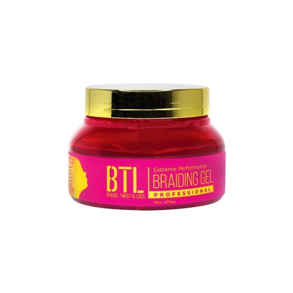 BTL Family size 16 Fl oz. BTL Professional BRAIDING GEL Extreme Performance LEVEL 5