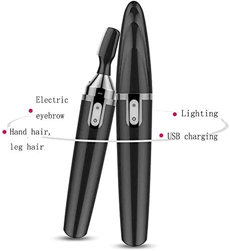 DABEDE Eyebrow Trimmer, Eyebrow Razor for Women and Men, Painless Instant Hair Removal, Great for Eyebrows, Face Hair (Color : White) Beauty and Personal Care DABEDE