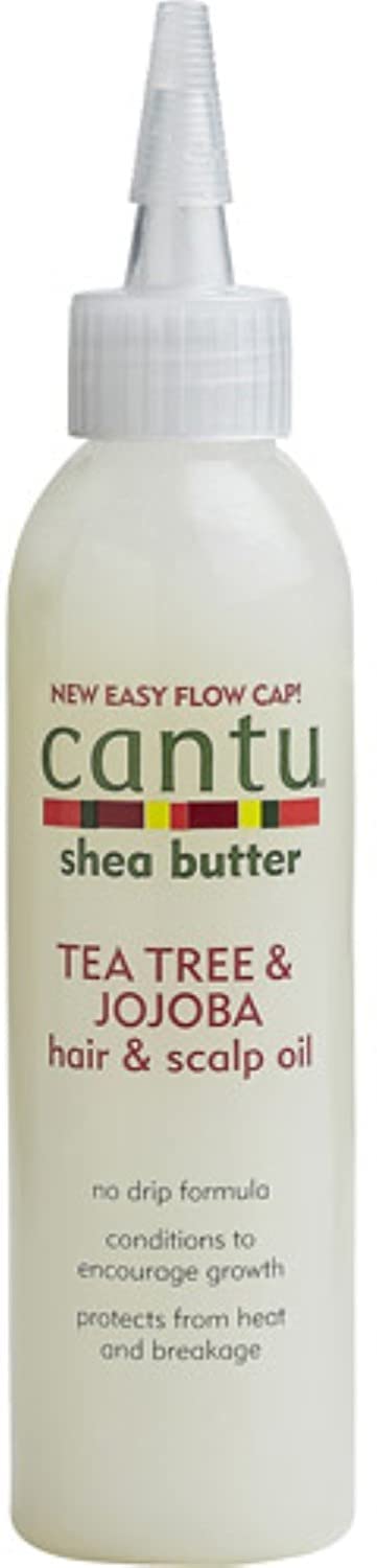 Cantu Shea Butter Tea Tree & Jojoba Hair & Scalp Oil, 6 Fluid Ounce