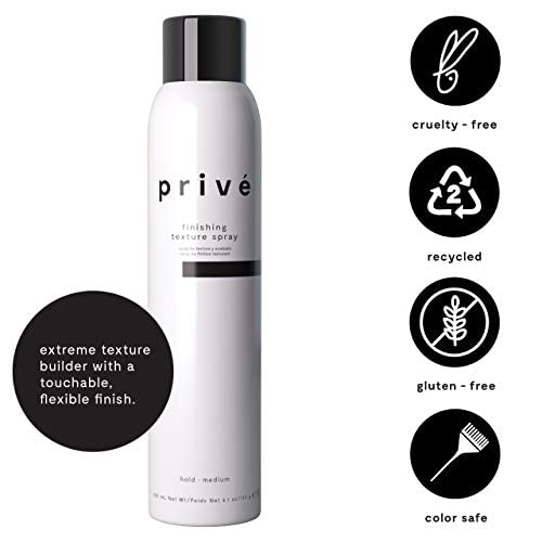 privé finishing texture spray extreme texture builder for all hair types