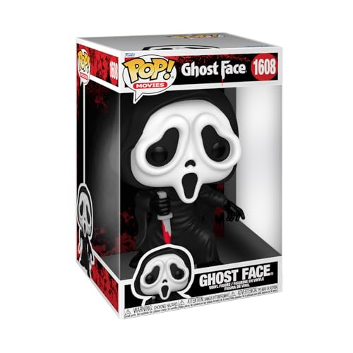 Funko POP! Jumbo: Ghostface - Ghostface - Collectable Vinyl Figure - Gift Idea - Official Merchandise - for Kids & Adults - Horror Fans - Model…