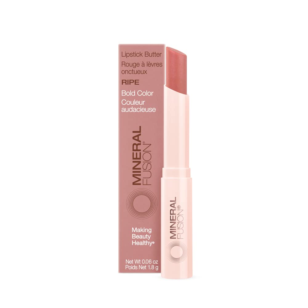 Mineral Fusion Lipstick Butter, Ripe, 0.06 Ounce