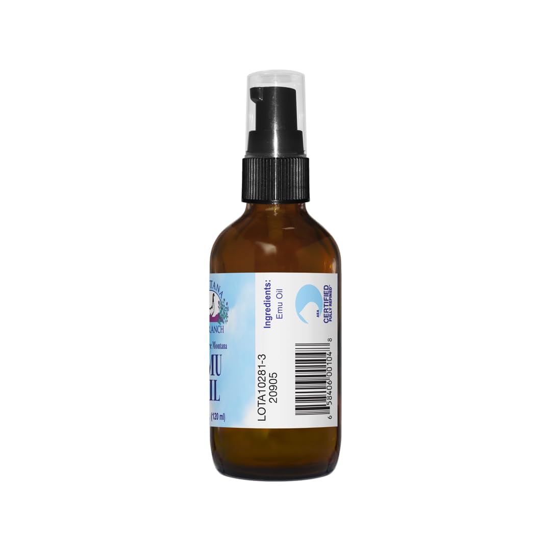 100 Pure Montana Emu Oil (4 Fluid Ounces)