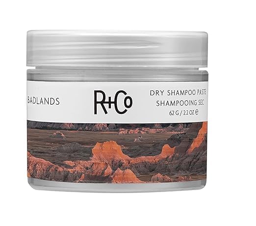 R+Co Badlands Dry Shampoo Paste - 2-in-1 Styling Paste & Dry Shampoo, Adds Volume, Absorbs Oil, Matte Texture for Second-Day Hair, Relative Paradise Beauty and Personal Care R+Co Default Title