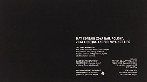 Zoya Polish Quad Nail Polish, Spreading Cheer, 4 Count