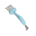 Olivia Garden The Brush Cleaner - Hair Brush Cleaner Tool for all Brush Sizes and Models - Removes Build-Up - 2 Tools in 1 - Beauty Care Accessories