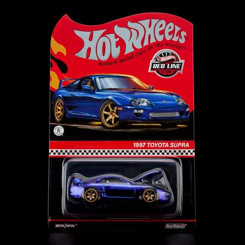 Hot Wheels 1997 Toyota Supra Blue RLC Red Line Club
