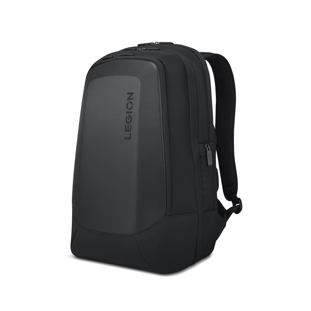 Lenovo - Legion 17” Armored Backpack - Gaming Laptop Bag - Double Layered Protection - Dedicated Storage Pockets - Durable Pack with EVA Front Shield