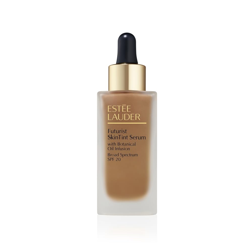 Estée Lauder Futurist Skin Tint Serum Foundation SPF 20 with Glycerin | Light Coverage, 1.0 Fl Oz, 4N2 Spiced Sand