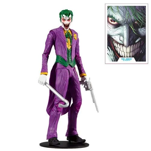McFarlane Toys DC Multiverse The Joker: DC Rebirth 7" Action Figure, Multicolor (15132-9)