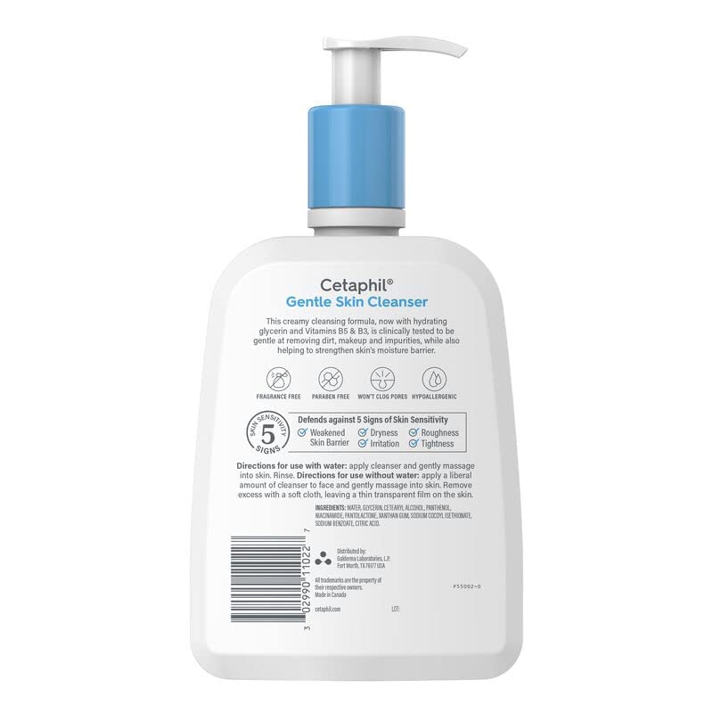 Cetaphil, Gentle Cleanser, 16 Fl Oz