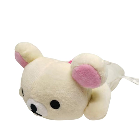 YETTRDA Cute Korilakkuma Plush Pen Bag Birthday Gift (White), BA-002