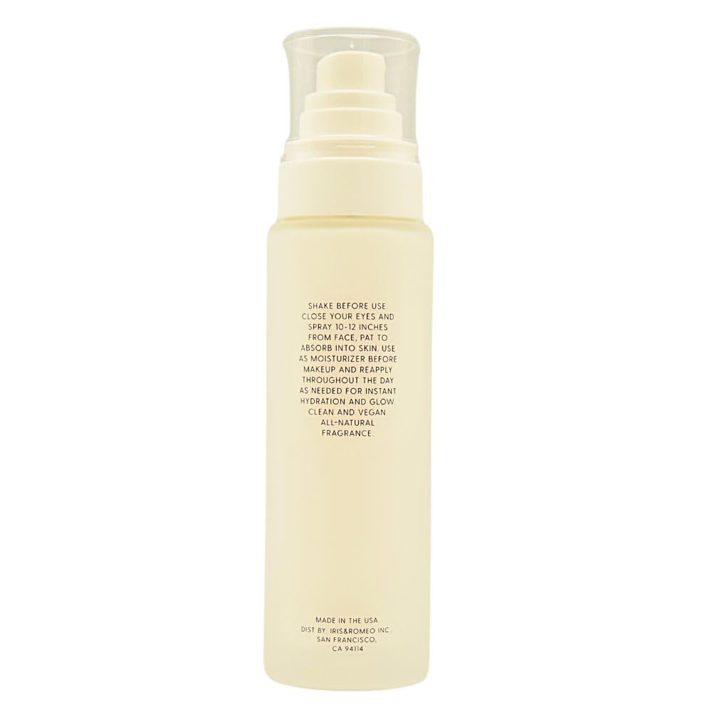 Iris & Romeo The Reset 3-in-1 Face Mist - Hydrating Serum Spray with Hyaluronic Acid & Niacinamide, 3.39 oz
