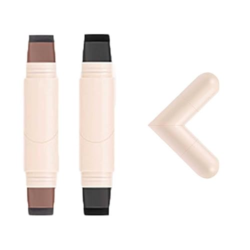 2pcs Rotatable Eyeliner Stamp Set - Quick Shaping Tool with Left/Right Eye Marked, Smudge-Proof & Long-Lasting, Ready to Use, Flawless Winged…