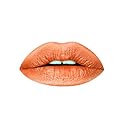 Aromi Burnt Pumpkin Metallic Liquid Lipstick | Orange Gold Lip Color with Shimmery Finish, Vegan, Cruelty-free, Long-lasting, Waterproof (Chewy