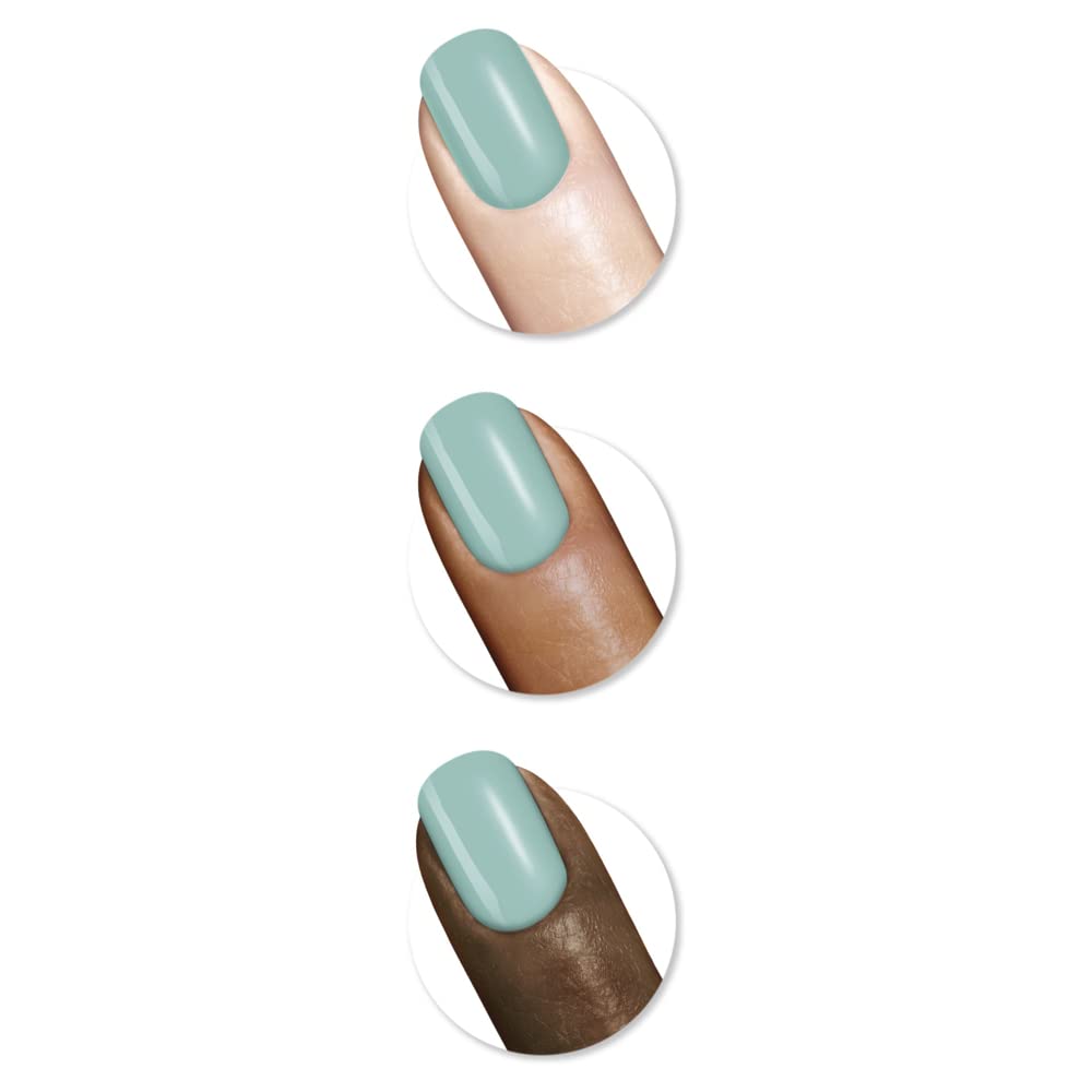 Miracle Gel - 672 Giving Altitude by Sally Hansen for Women - 0.5 oz Nail Polish