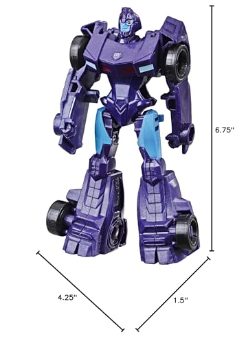 Transformers E3633 Cyberverse Action Attackers: Scout Class Shadow Striker Action Figure Toy