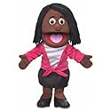 14" Barbara, Black Mom/Teacher, Hand Puppet