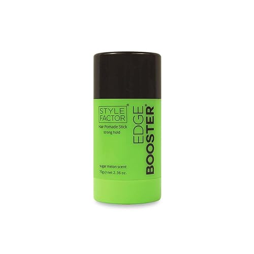 Style Factor Edge Booster Hair Pomade Stick Strong Hold 2.36 oz (SUGAR MELON)