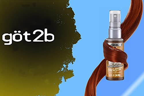 got2b GLOW'RIOUS Metallic Shimmer Hair Glitter & Body Glitter Duel Spray 1.69oz (Gold)