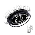 Lashify Bold 12mm Gossamer DIY Eyelash Extensions Refill, Black, Easy False Eyelashes for a Natural Look