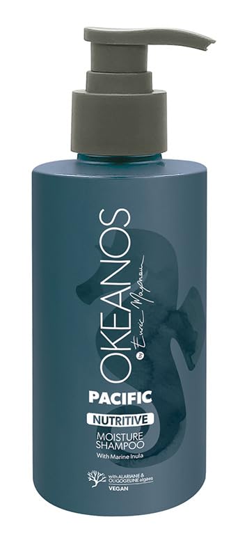 OKEANOS Moisture Nutritive Ritual Box, Professional Intensive Nutrition & Hydration Hair Care Set, Shampoo, Mask, Repair Elixir & Bi?Phase Conditioner