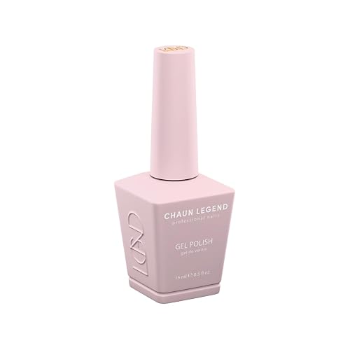 Chaun Legend Gel Nail Polish | The "O" Diet LG5124 (peachy nude pink) | Soak Off UV LED Cure Gel Polish High Gloss 15ml Beauty & Personal Care Chaun Legend Professional Nails