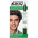 Just For Men Shampoo In #H-50 Haircolor Darkest Brown (2 Pack)