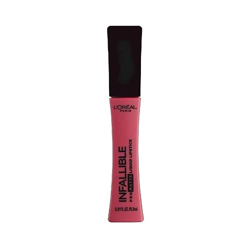 L’Oréal Paris Infallible Pro-Matte Liquid Lipstick, Plum Bum, 0.21 fl; oz.