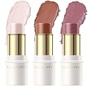 FALOCUTUS 3 Pcs UNIVERSAl Contour Stick Set,Cream Blush & Highlighter Bronzer Pen,Long Lasting & Smooth Natural Face Contouring