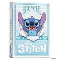 Bicycle Disney Stitch Inspired Playing Cards, Standard 52 Deck of Cards, Poker Size, Family & Kids Card Game
