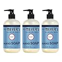 Mrs. Meyer's Clean Day Liquid Hand Soap, Bluebell, 12.5 Fl Oz (Pack of 3)