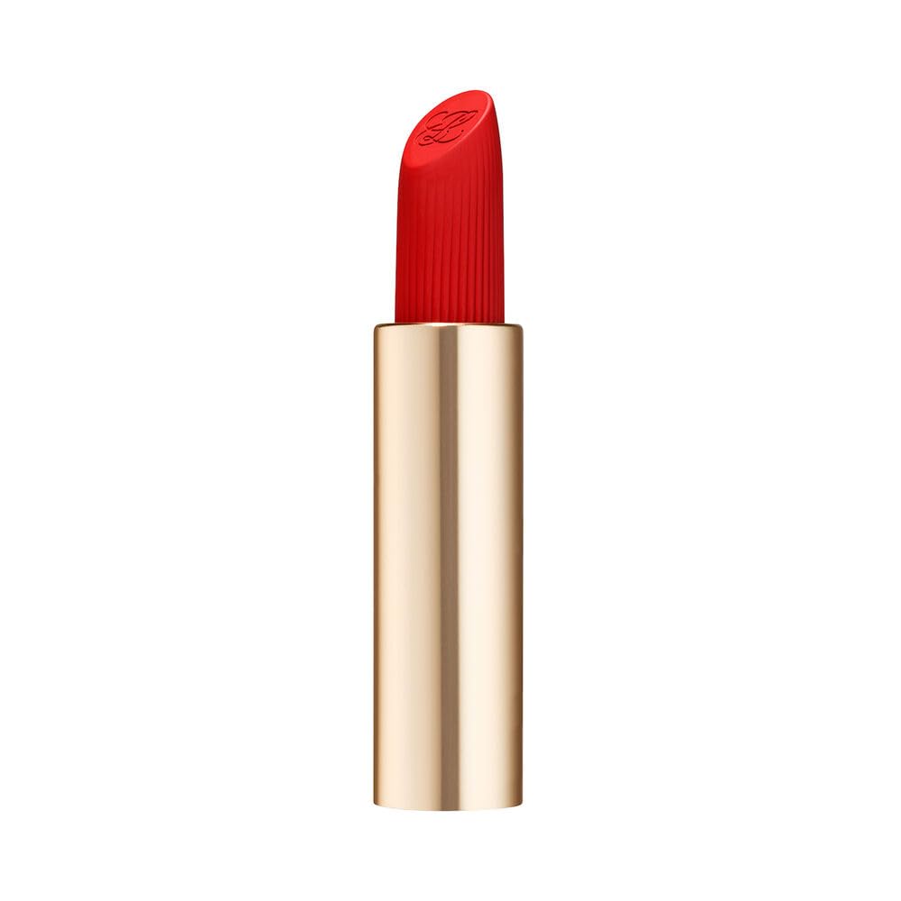Estée Lauder Pure Color Long-Lasting Matte Lipstick for Women with Matte Finish | Plumping & Nourishing, 0.12 Ounce, Refill, 699 Thrill Me