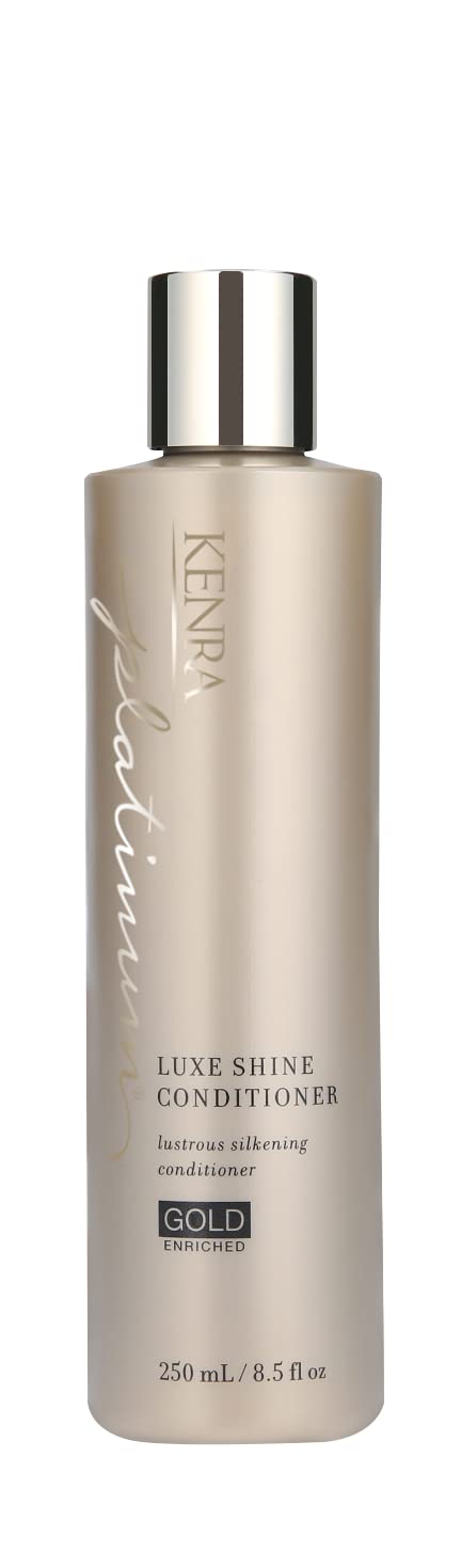Kenra Professional Platinum Luxe Shine Conditioner | Gold Enriched | Rich, Shine-Enhancing Daily Conditioner | Revitalies for Improved Manageability