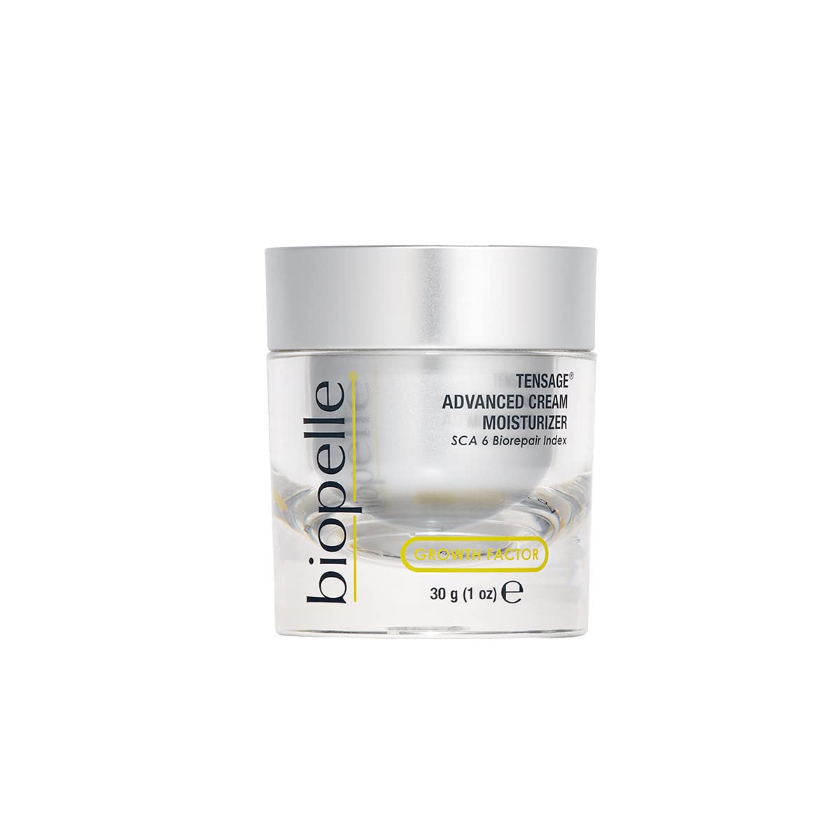 Biopelle Tensage Growth Factor Advanced Moisturizer Face Cream with SCA 6 Biorepair Index, Snail Mucin Moisturizer with Hyaluronic Acid, Antioxidants