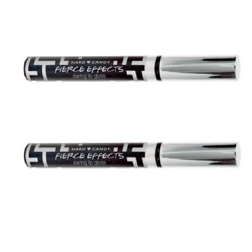 Hard Candy Pack of 2 Fierce Effects Daring Lip Gloss, Adrenaline 968
