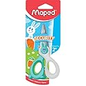 Baker Ross Ltd Maped Kidicut Safety Scissors, Kids, 4.75 Inch, Blunt Tip, Right & Left Handed (037800)