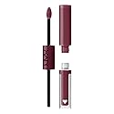 NYX PROFESSIONAL MAKEUP Shine Loud, Long-Lasting Liquid Lipstick with Clear Lip Gloss - Never Basic (Warm Burgundy)