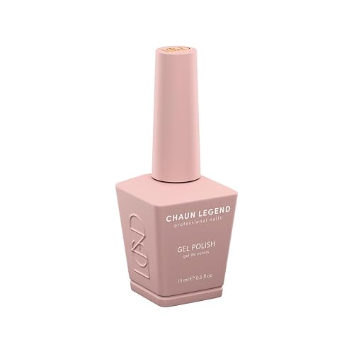 Chaun Legend Gel Nail Polish | Drive me Crazy LG5121 (creamy pink nude) | Soak Off UV LED Cure Gel Polish High Gloss 15ml Beauty & Personal Care Chaun Legend Professional Nails