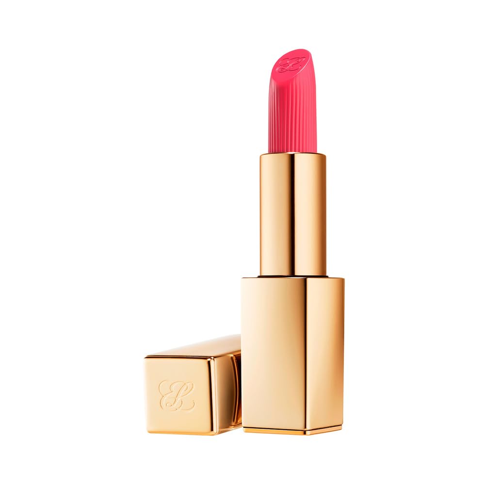 Estée Lauder Pure Color Long Lasting Cream Lipstick for Women with Cream Finish | Plumping & Nourishing 0.12 Ounce, 686 Confident
