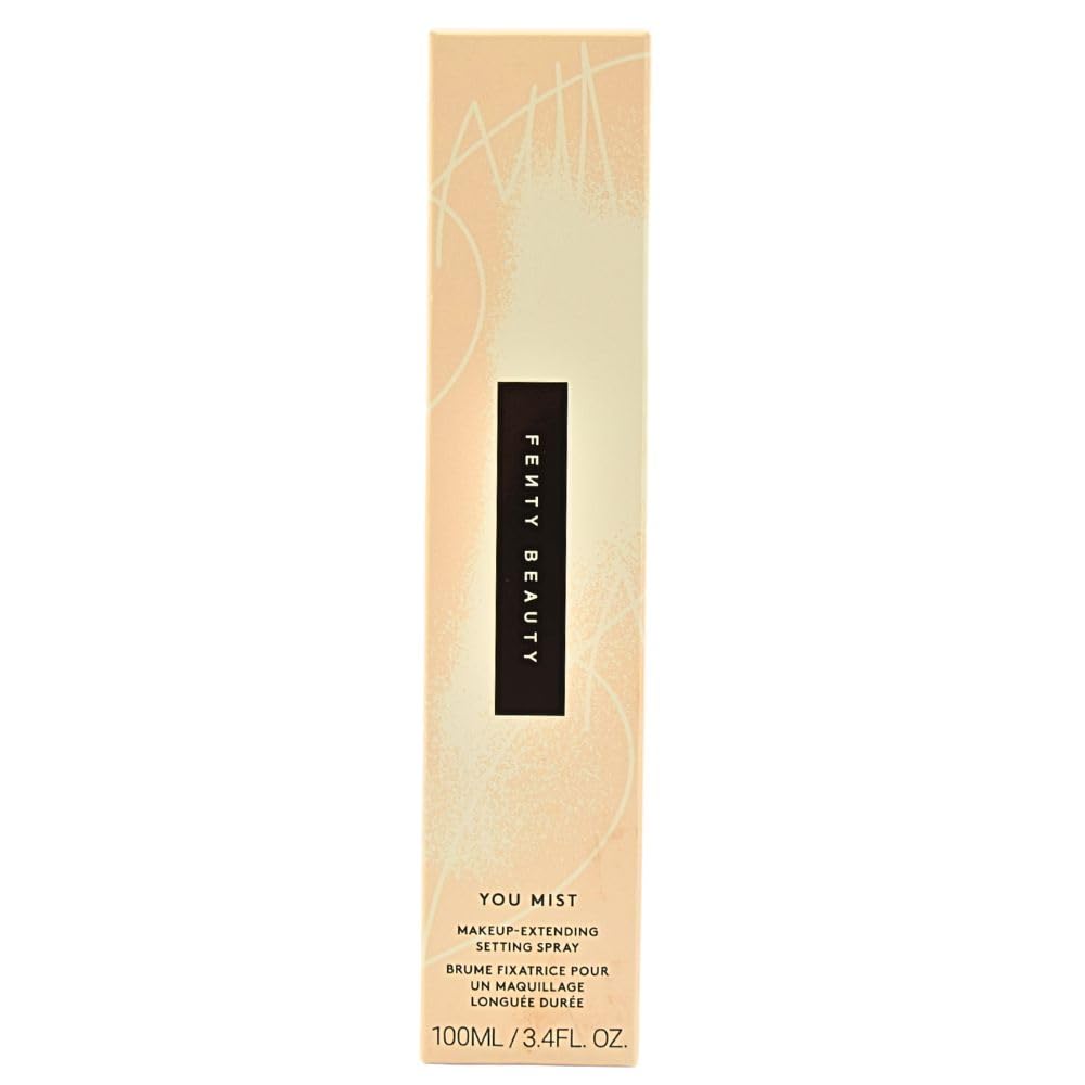 Fenty Beauty You Mist Makeup Setting Spray 3.4 fl oz - Long-Wear Hydrating Finishing Mist with InvisiFlex Shield, Sweat, Water & Humidity Resistant