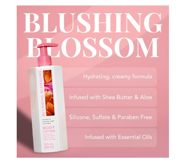 ScentWorx Blushing Blossoms 12 oz Body Lotion