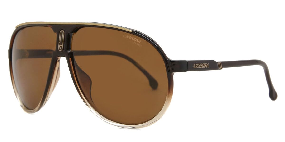 Carrera Brown Pilot Unisex Sunglasses CHAMPION65/N 00MY/70 62
