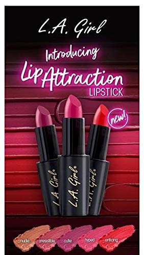 L.A. Girl Lip Attraction Lipstick, Intrigue GLC587