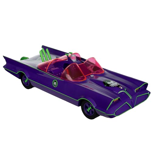 McFarlane Toys - DC Retro Batmobile & The Joker (Batman 66') 2pk, Gold Label, Amazon Exclusive